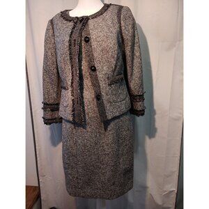 Vtg 90s  Y2k The Limited Tweed Sheath Dress‎ & Jacket Nwt Clueless Preppy